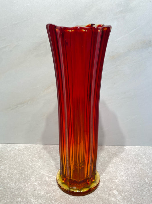 Amberina Vase