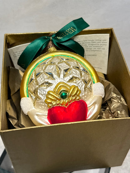 Waterford Claddagh Ornament