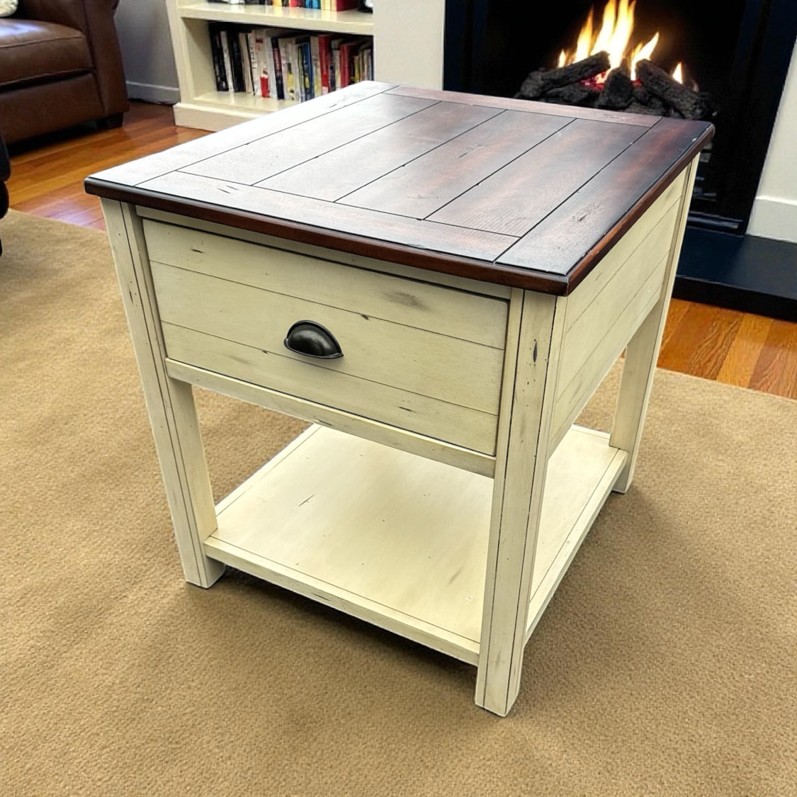 End Table With Drawer