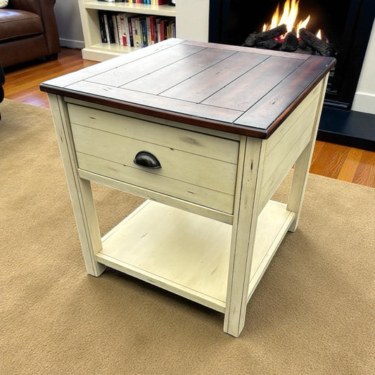 End Table With Drawer