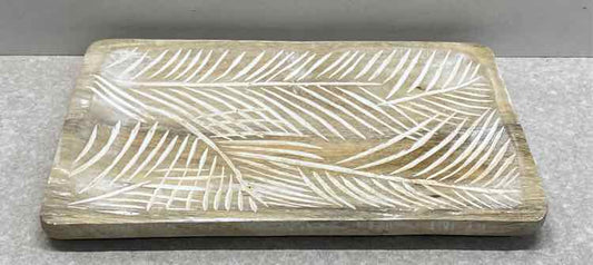 Carved Fern Tray