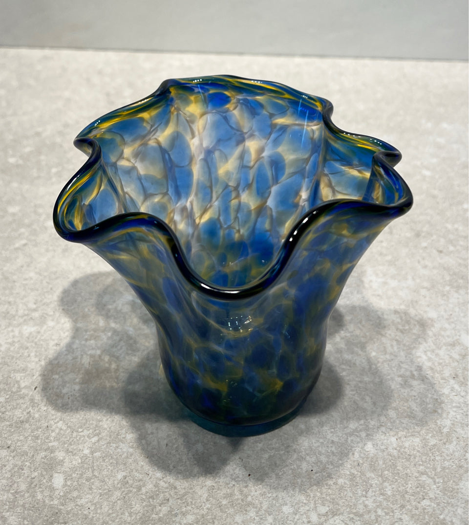 Signed Candle Holder/Vase