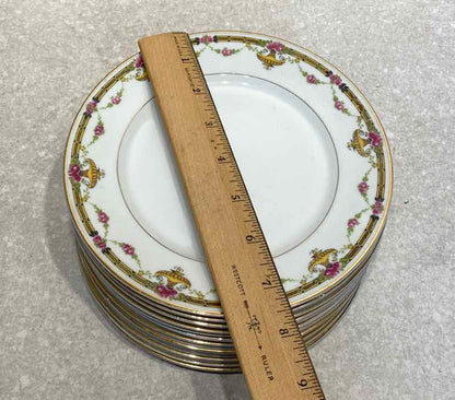 Set of 12 France Plates