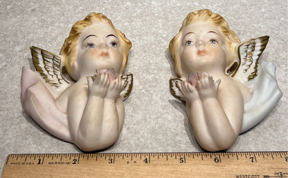 Set of 2 Tilso Wall Cherubs
