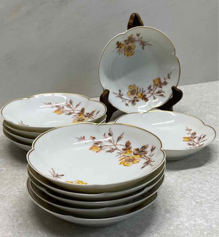 Set of 11 Limoges Bowls