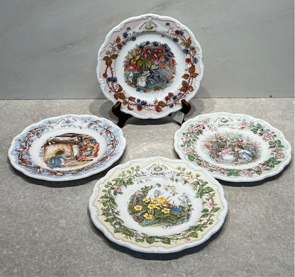 Set of 4 Royal Doulton Plates