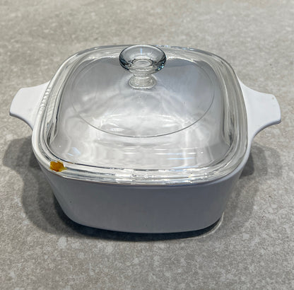 Covered Corningware Bowl