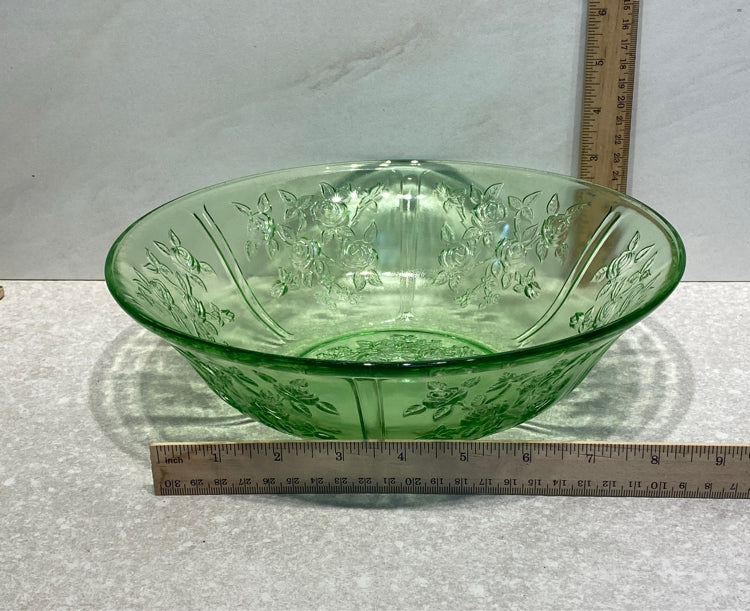 Uranium Glass Bowl