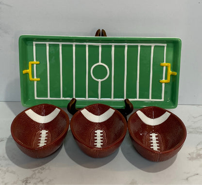 4 Piece Tray Set