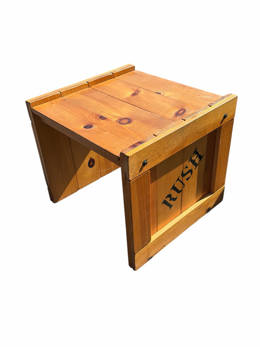 Wooden End Table