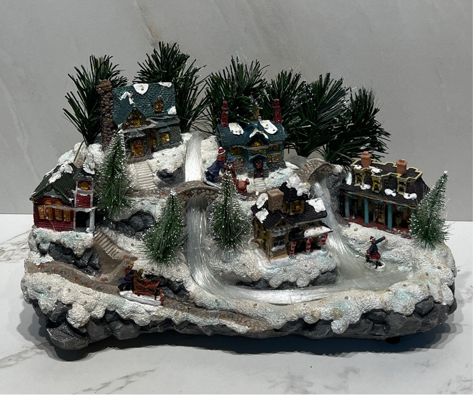 Christmas Village Scene