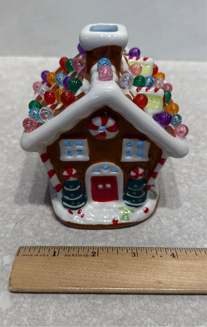 Lighted Gingerbread House
