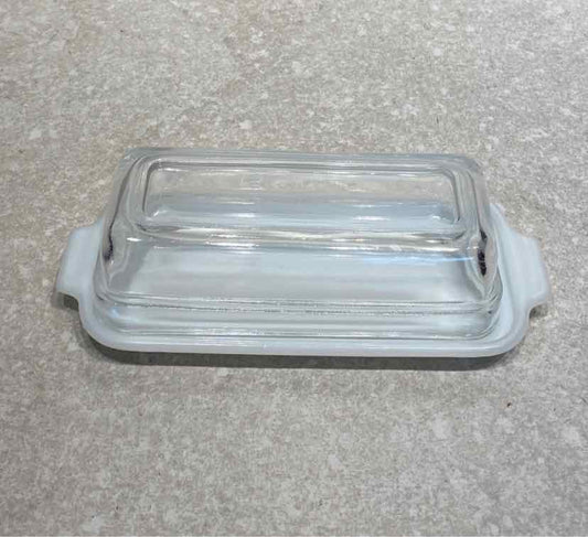 Fire King Covered Butter Dish