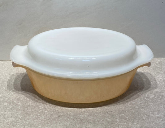 Covered Fire King Casserole