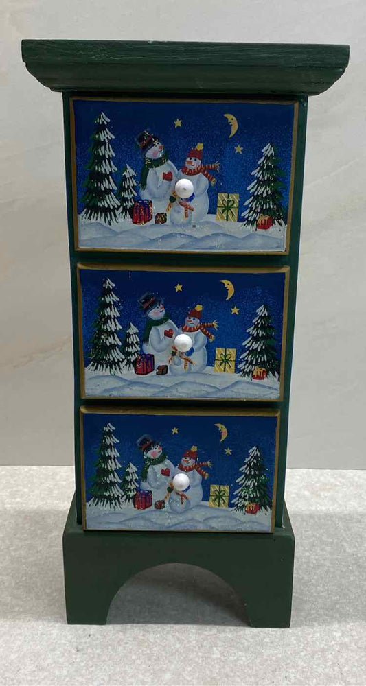 Snowman Mini Chest