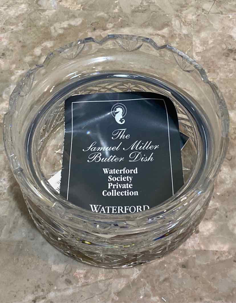 Waterford Samuel Miller Covered Butter