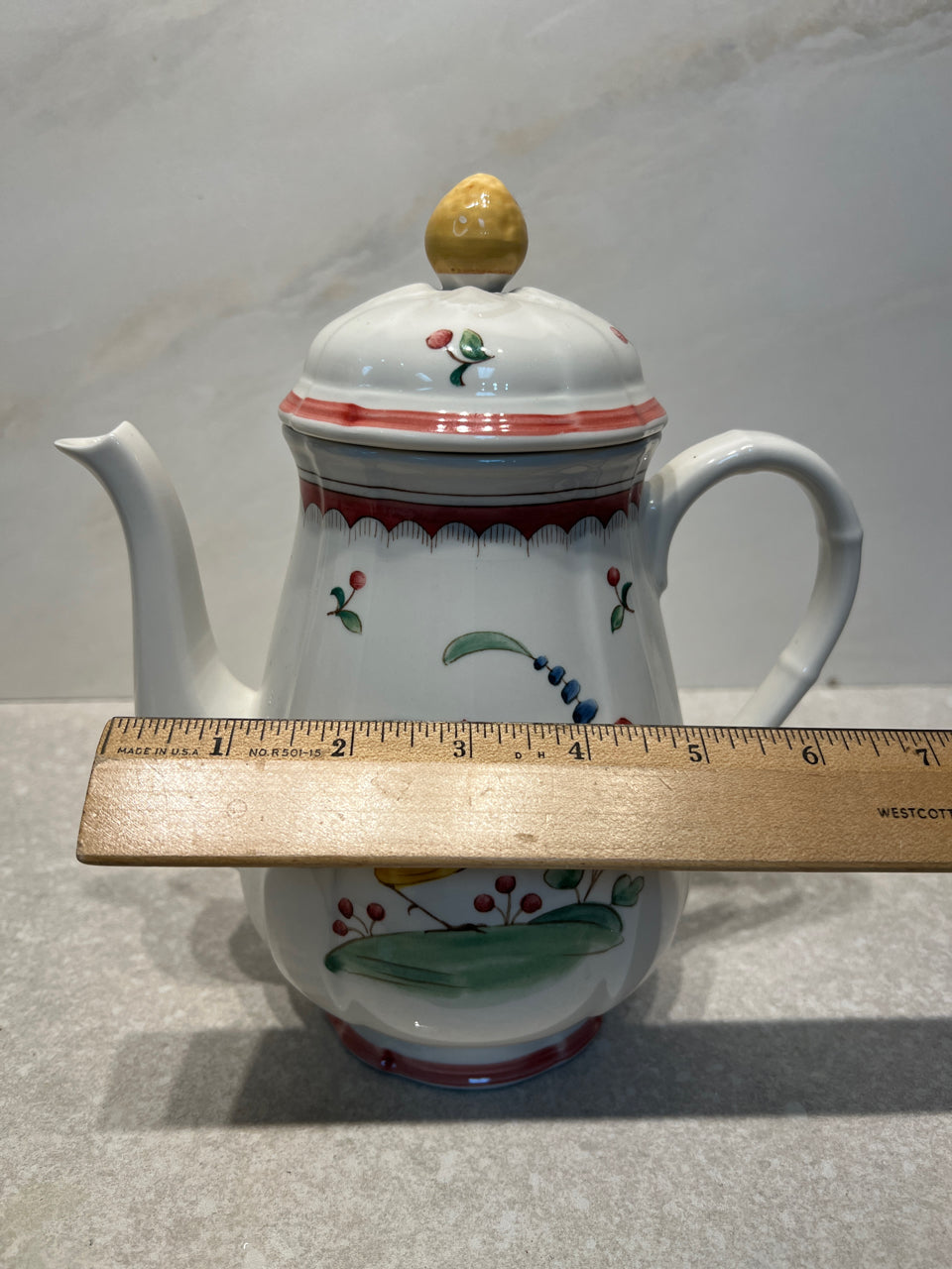 Villeroy And Boch Jardin D'Alsace Teapot