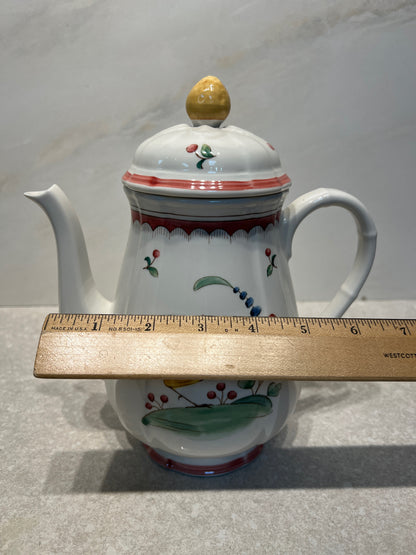 Villeroy And Boch Jardin D'Alsace Teapot