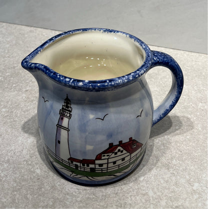 Lighthouse Pitcher