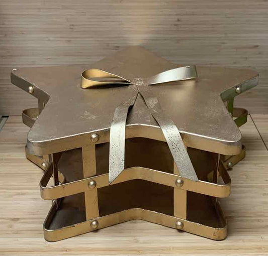Metal Star Covered Box