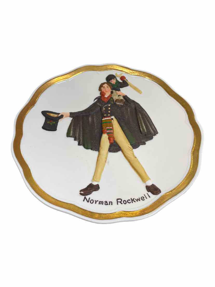 Norman Rockwell Plate