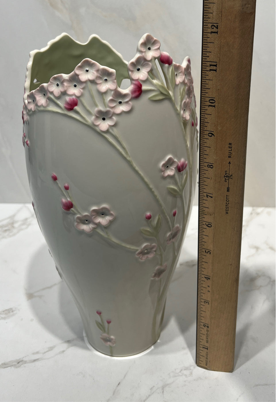 Lenox Pink Cherry Blossom Vase
