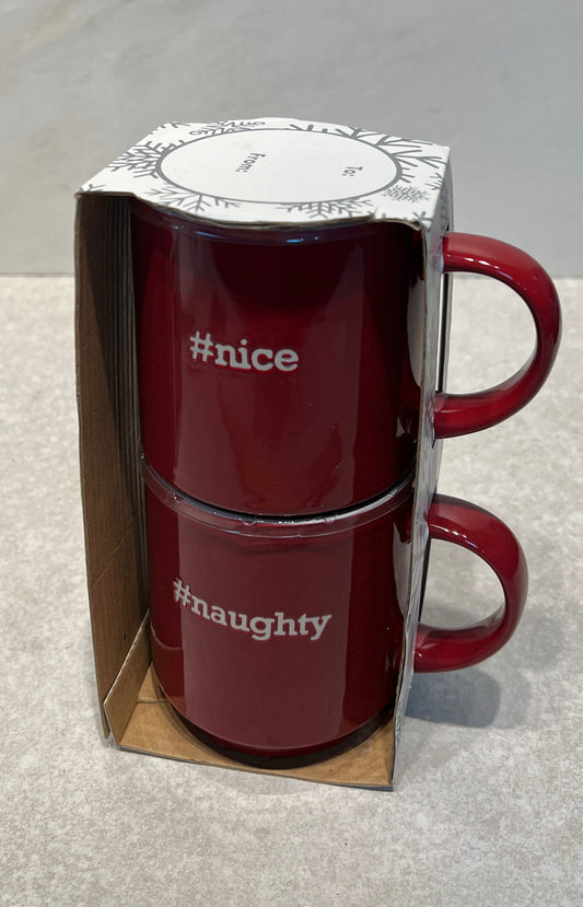 Naighty/Nice Mugs