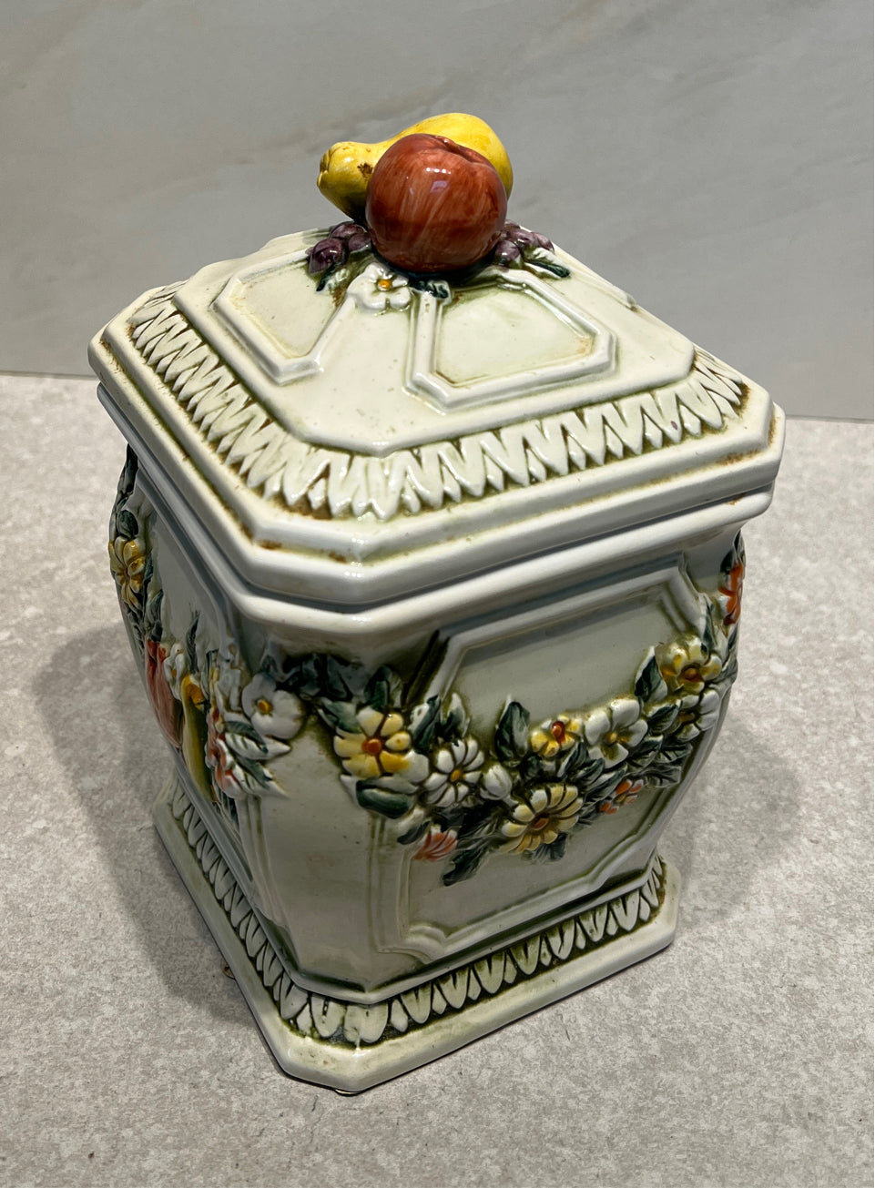 Lefton Covered Canister