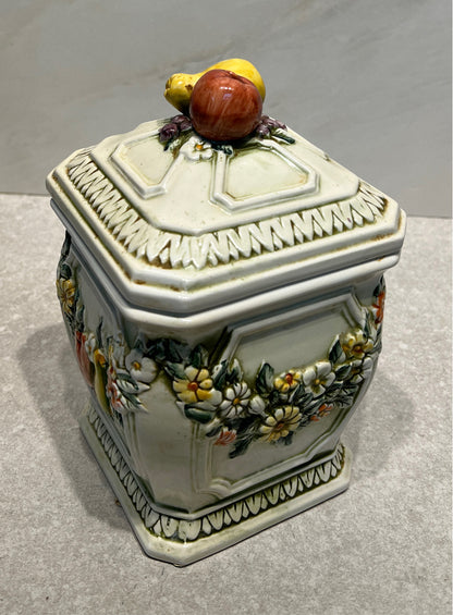 Lefton Covered Canister