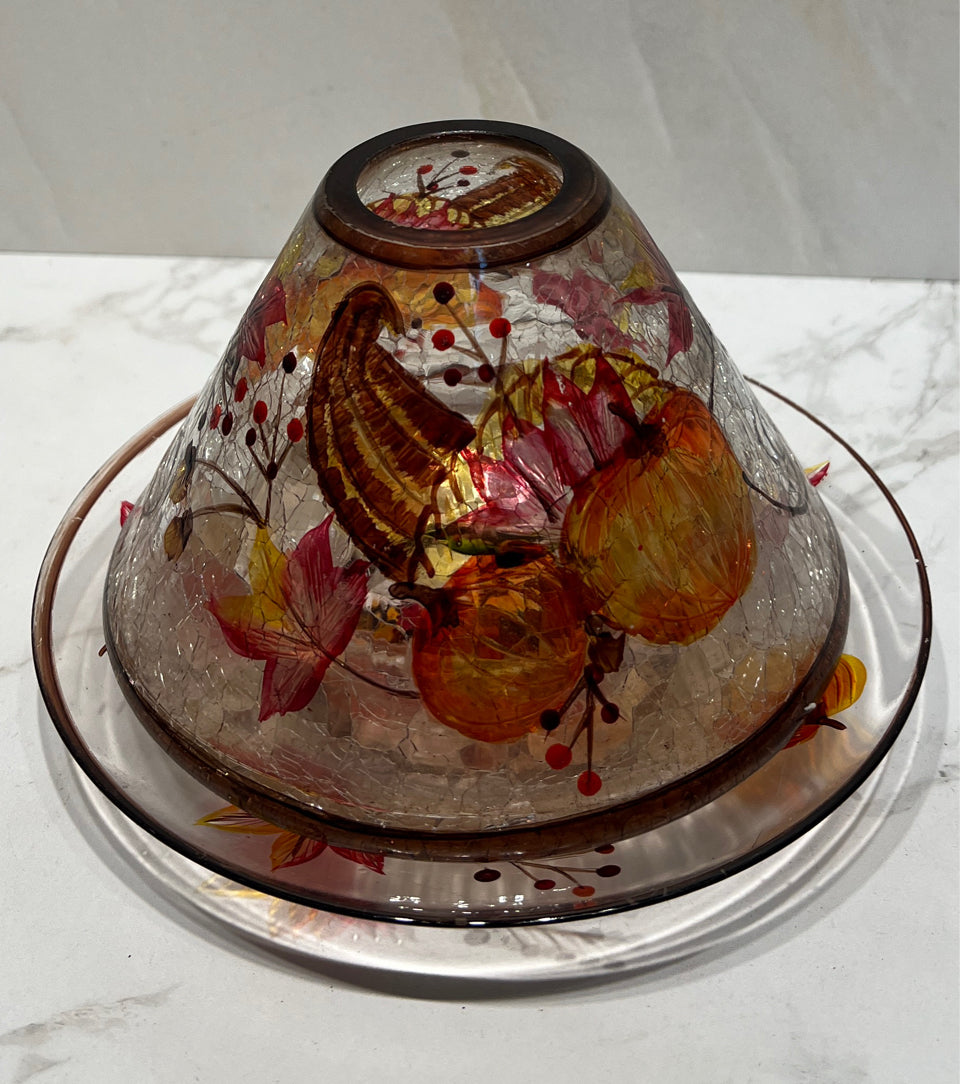 Candletopper with Plate