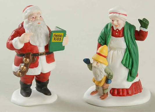 Dept. 56 Santa & Mrs. Claus