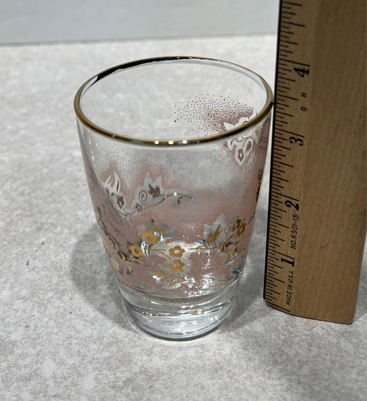 Set Of 4 Vintage Glasses.