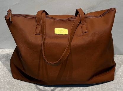 Joy Leather Tote Handbag