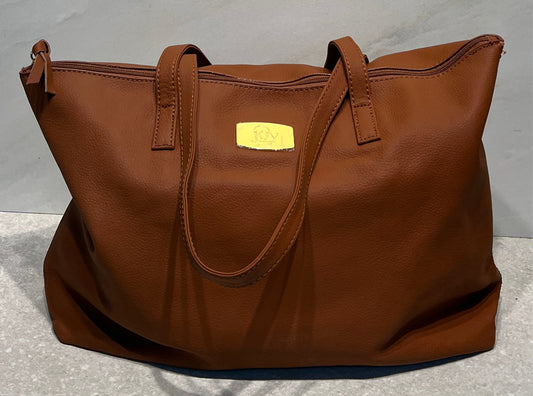 Joy Leather Tote Handbag