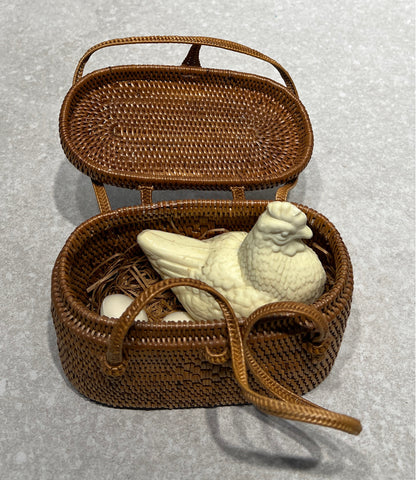Basket with Hen