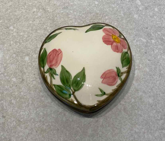 Franciscan Covered Heart Dish