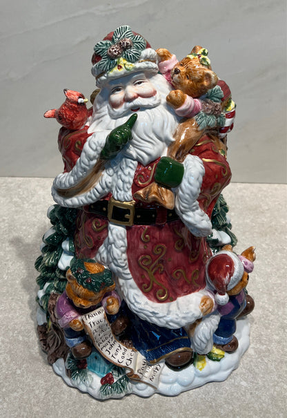 Santa Cookie Jar