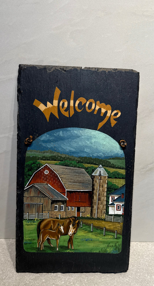 Welcome Slate