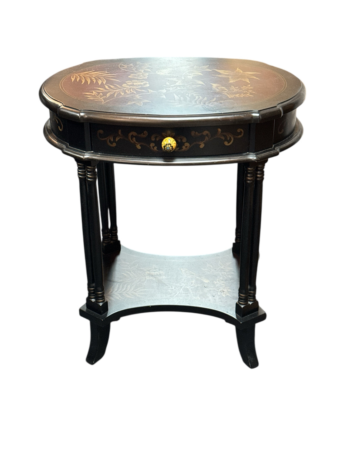 Bombay End Table With Drawer