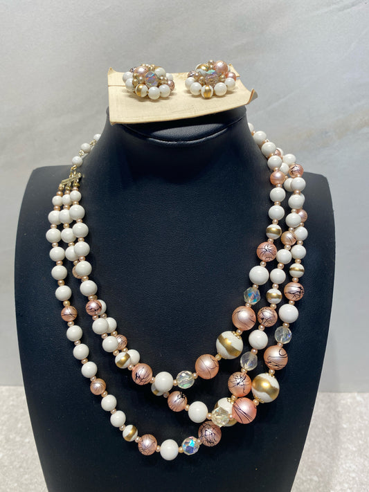 Necklace and Earrings