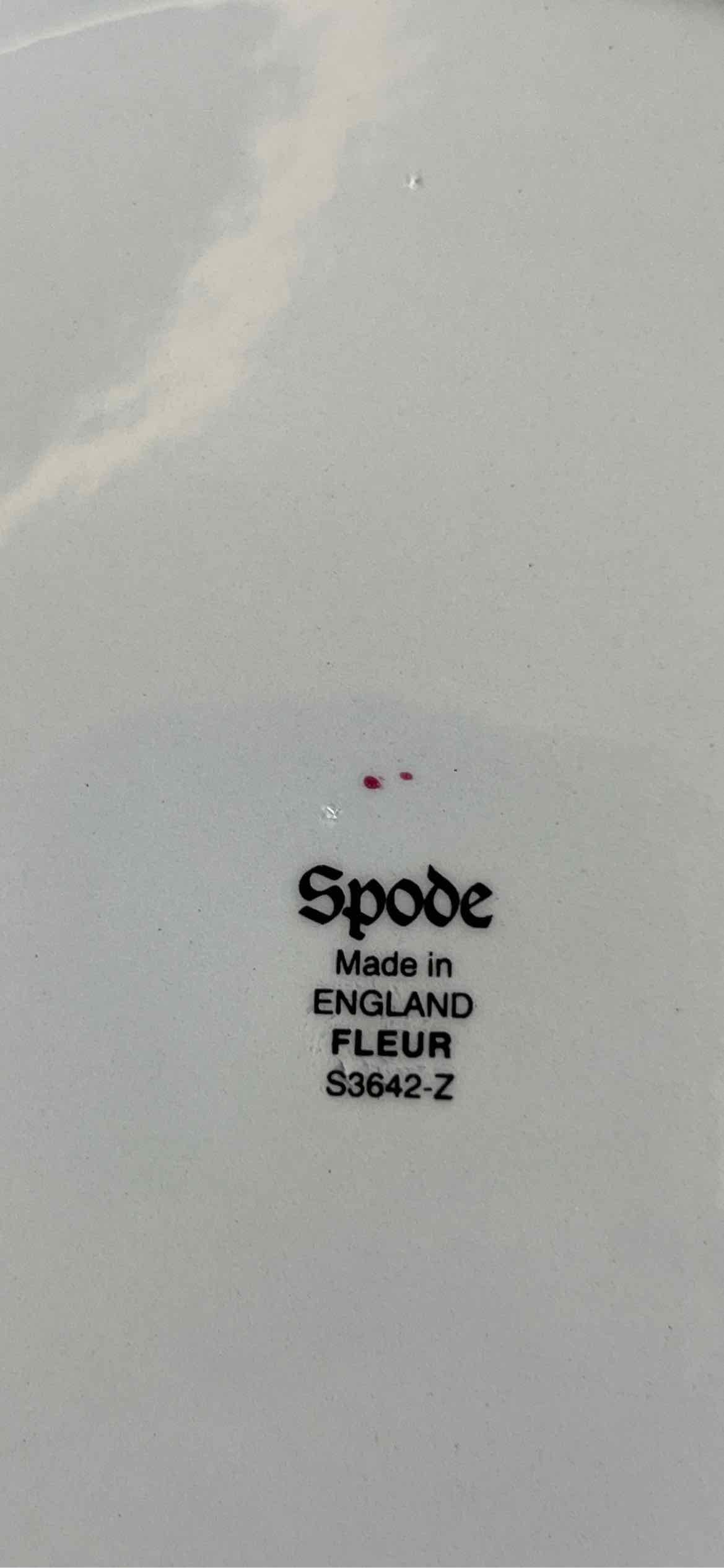 Spode Plate