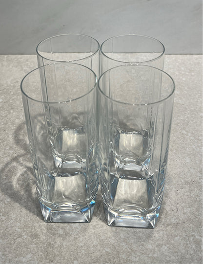 Set of 4 Luigi Bormioli Glasses