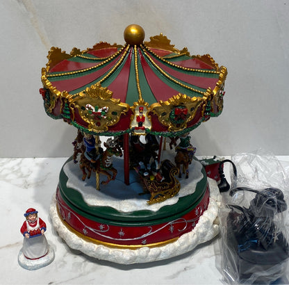 Kinkade Hawthorne Village Carousel