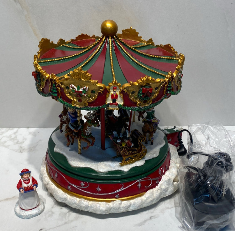 Kinkade Hawthorne Village Carousel