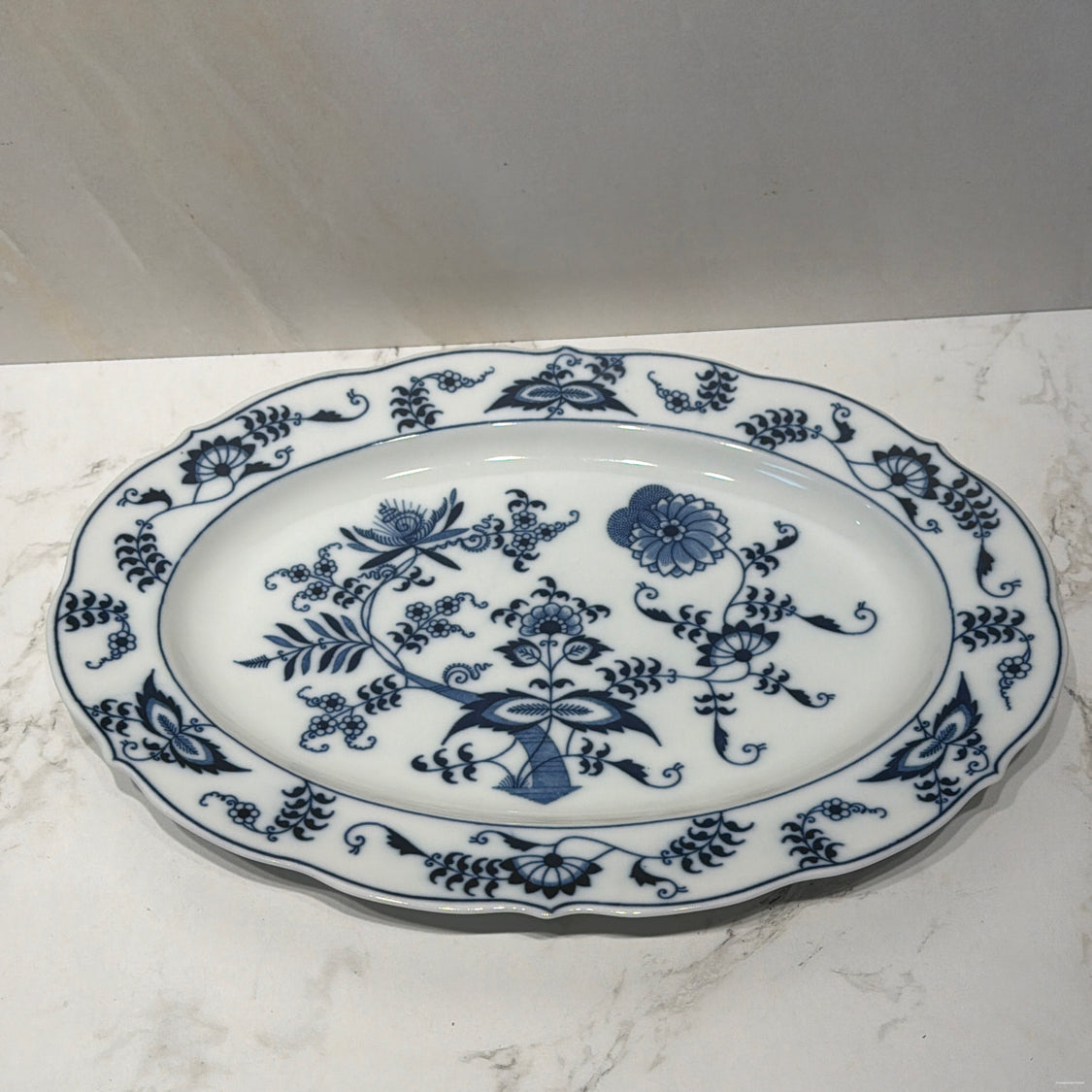 Blue Danube Serving Platter