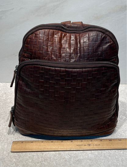 Jack Georges Leather Backpack