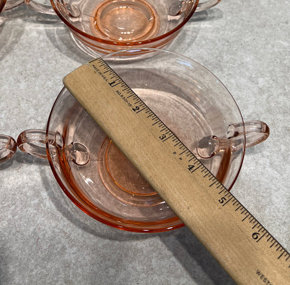 Set of 4 Handled Bowls