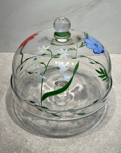 Covered Cake Plate