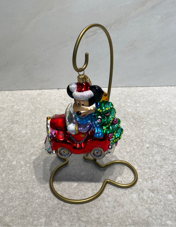 Radko Cruisin Mickey Ornament