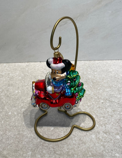 Radko Cruisin Mickey Ornament